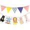 Wrapables Multi-Print Triangle Pennant and Birthday Banners Party Decorations